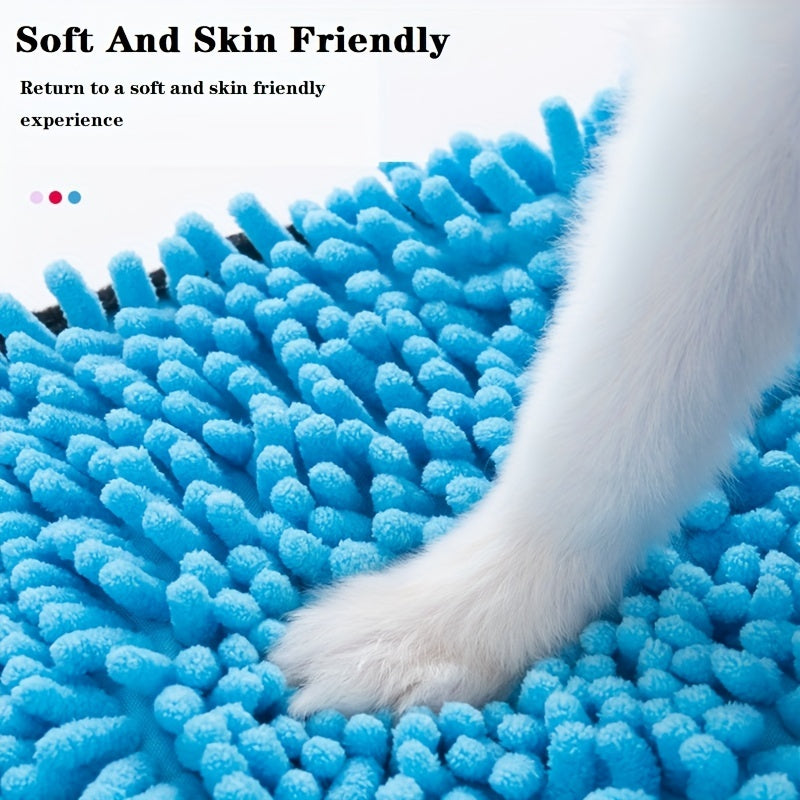 Absorbent Pet Bath Towel Microfiber Quick Drying Wrap