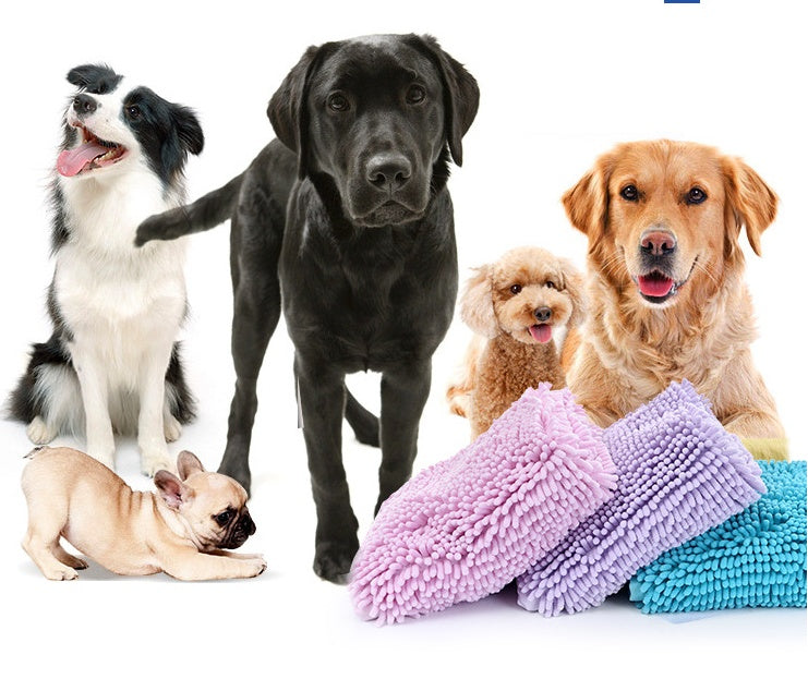 Pet Bath Drying Towel Microfiber Grooming Cloth