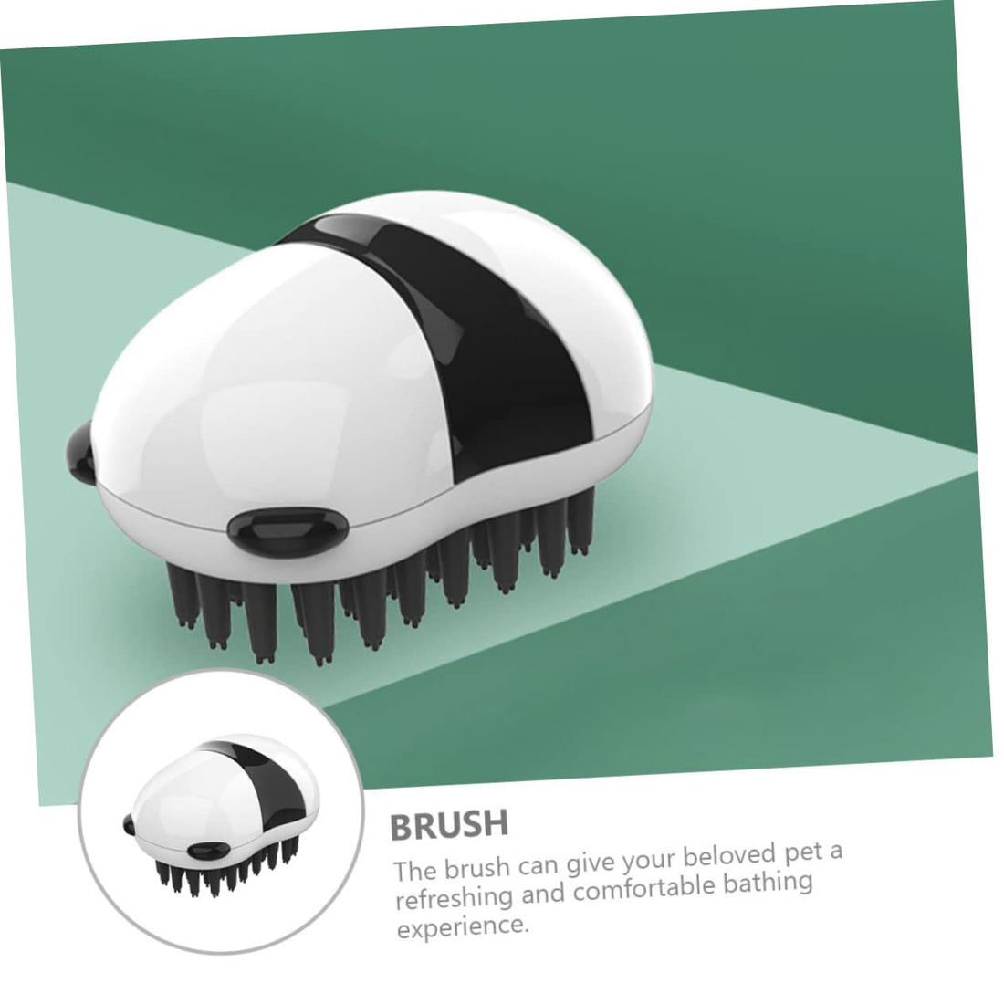 Pet Bath Grooming Glove Hair Removal Cleaning Brush