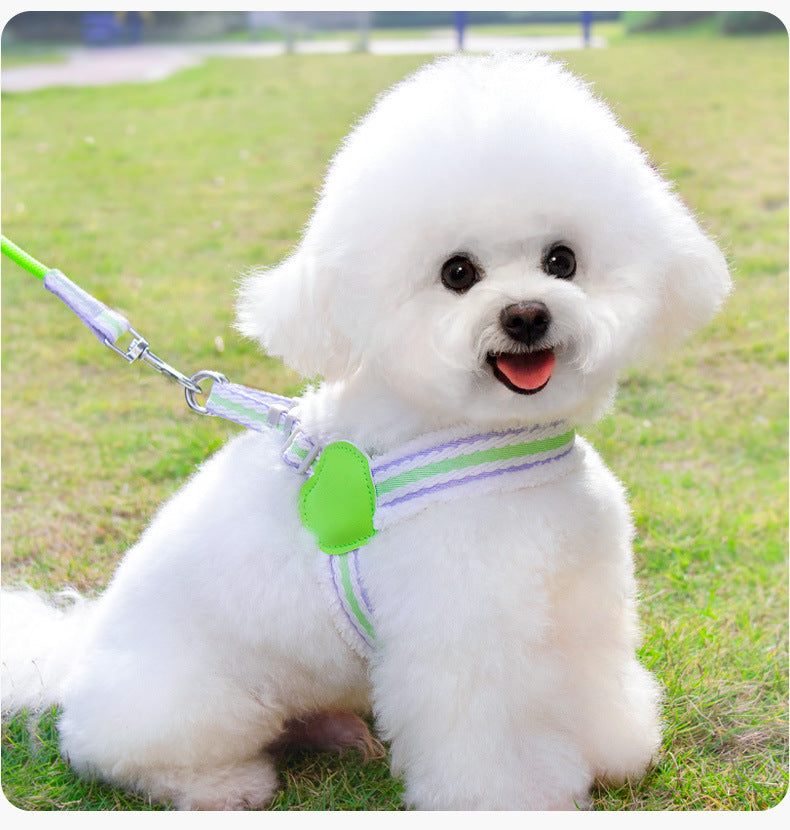 Breathable Pet Chest Vest Leash For Small And Medium Pets