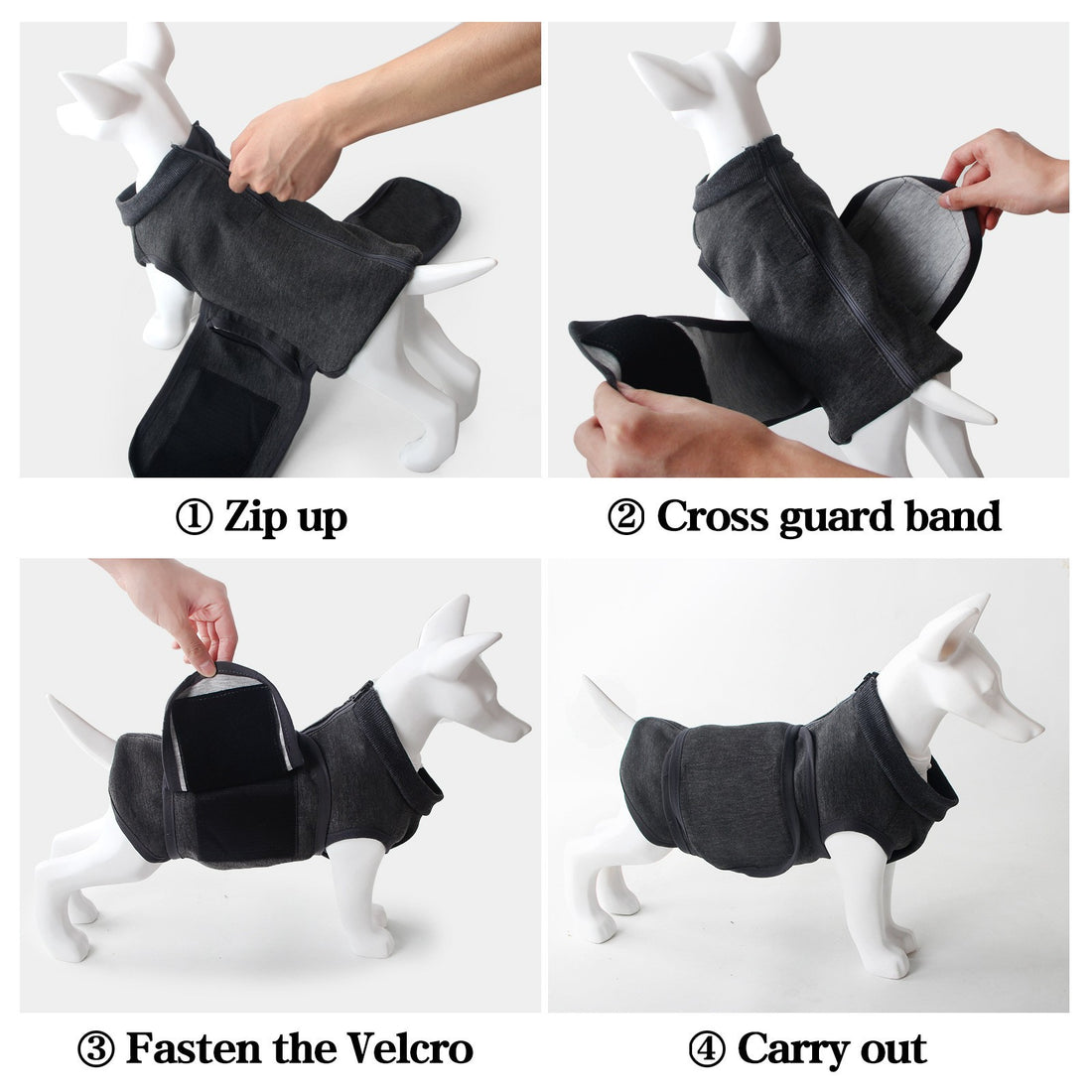 Double Layer Cotton Comfort Jacket For Pets