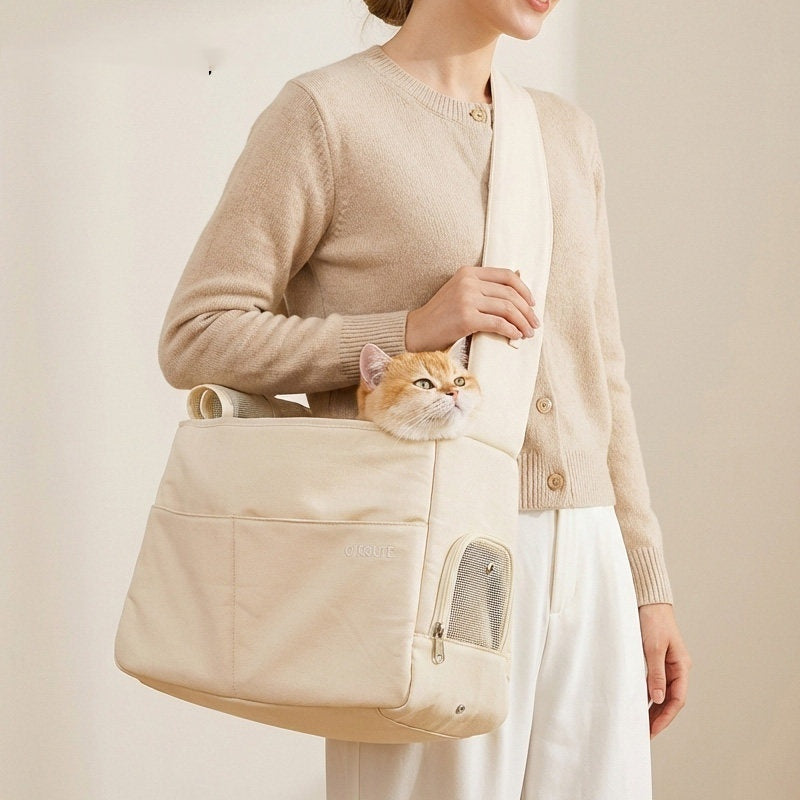 Portable Pet Travel Carrier For Outdoor Use