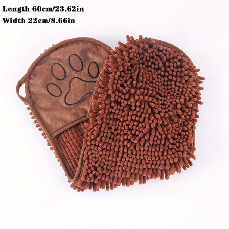 Absorbent Pet Bath Towel Microfiber Quick Drying Wrap