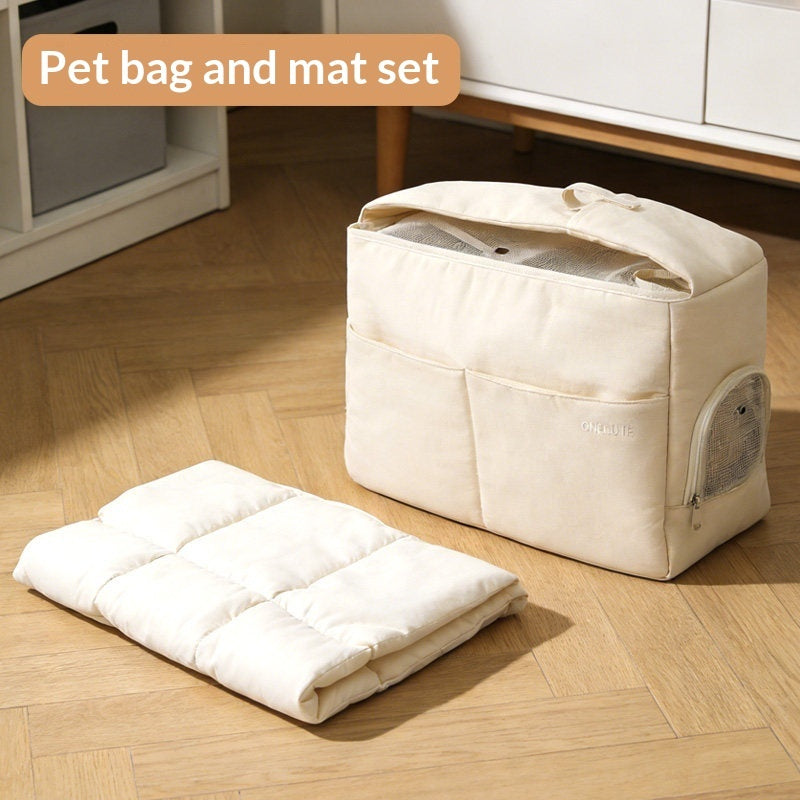 Portable Pet Travel Carrier For Outdoor Use