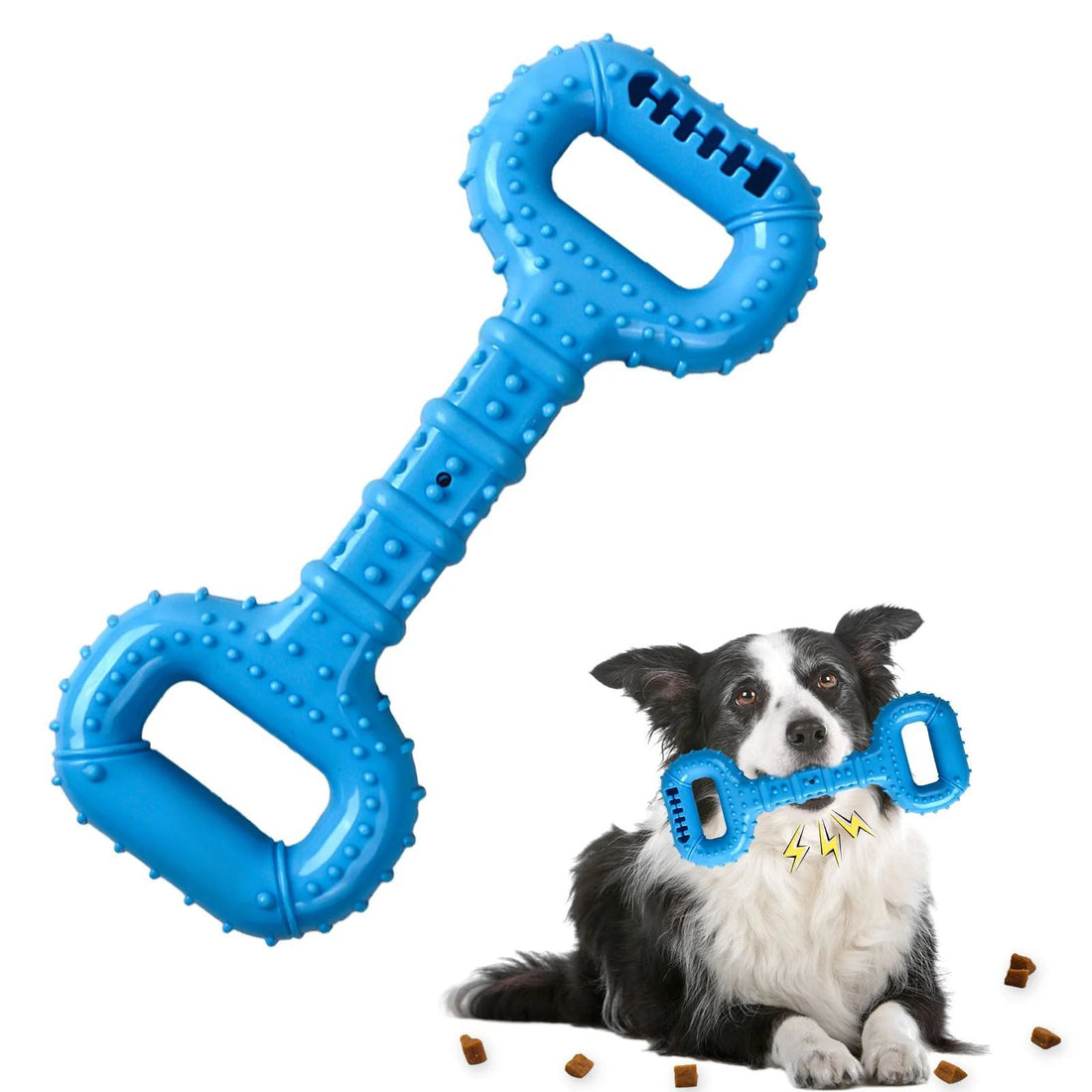Pet Bone Chew Toy Long Lasting Interactive Teething