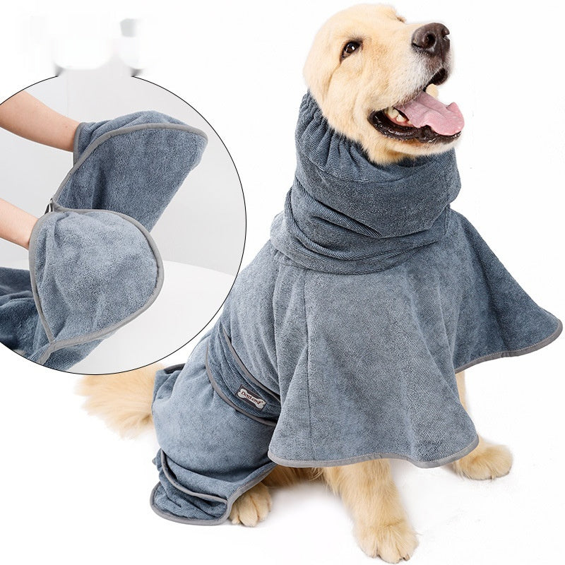 Strong Absorbent Quick Dry Cotton Pet Bath Towel