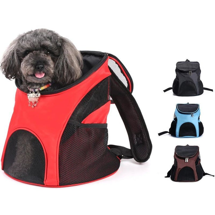 Pet Breathable Backpack Portable Travel Carrier Bag