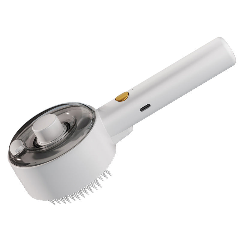 Pet Steam Self Cleaning Hair Remover Grooming Brush