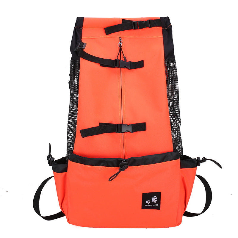 Portable Double Shoulder Pet Travel Backpack Carrier