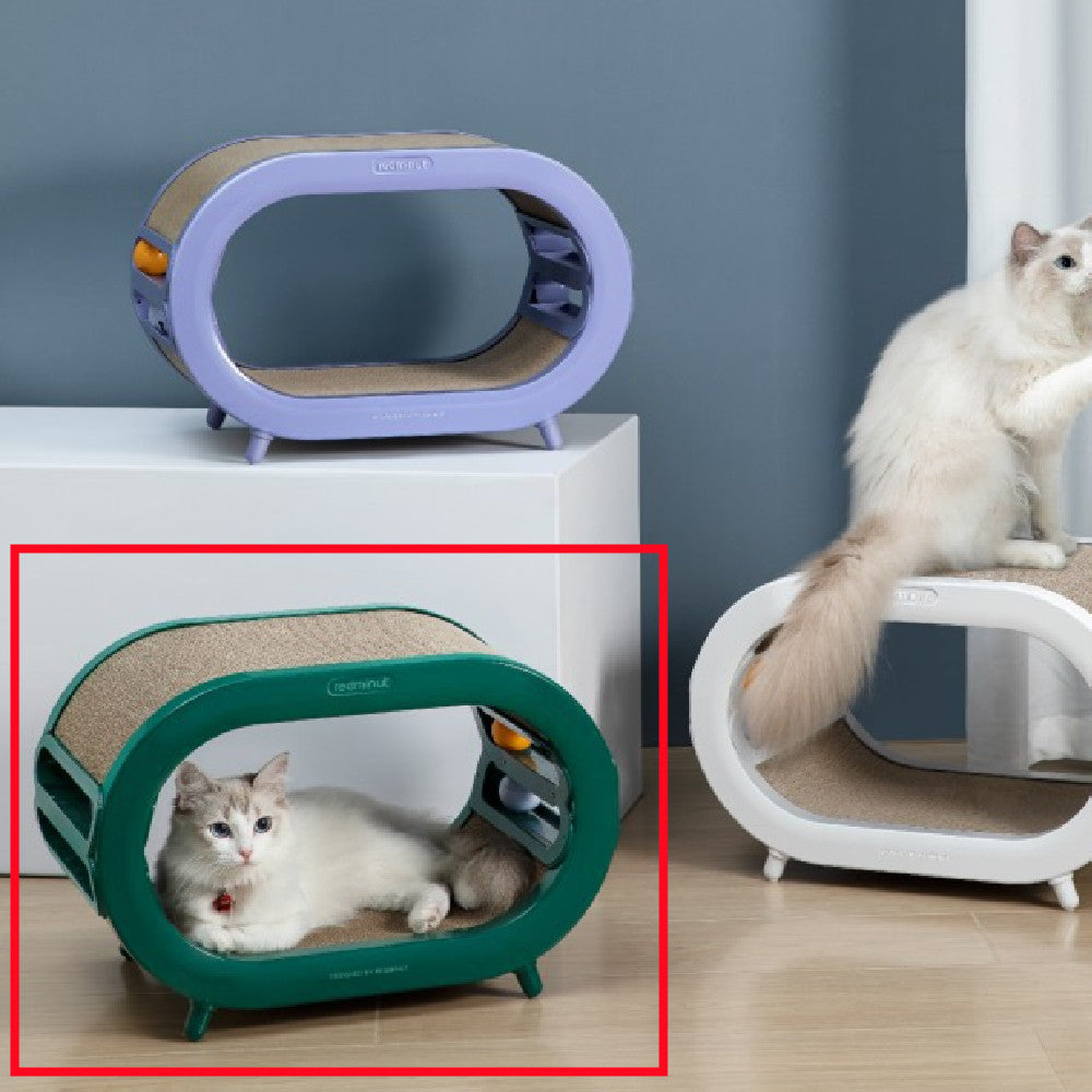 Cat Scratch Board Villa Nest With Chamfer Play Design