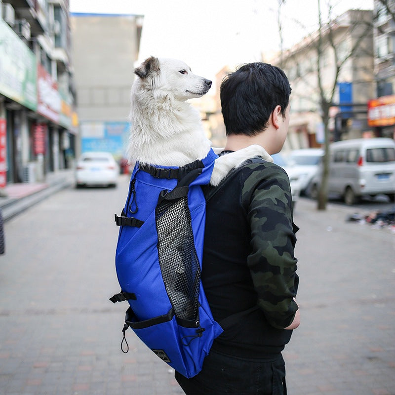 Portable Double Shoulder Pet Travel Backpack Carrier