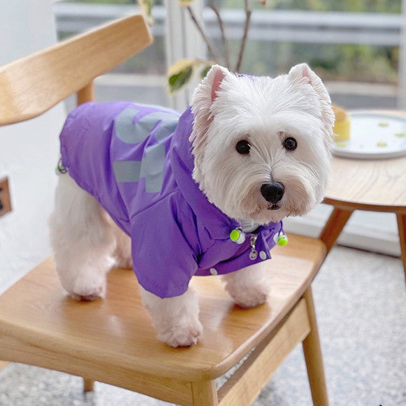 Winter Cotton Padded Warm Jacket For Pets