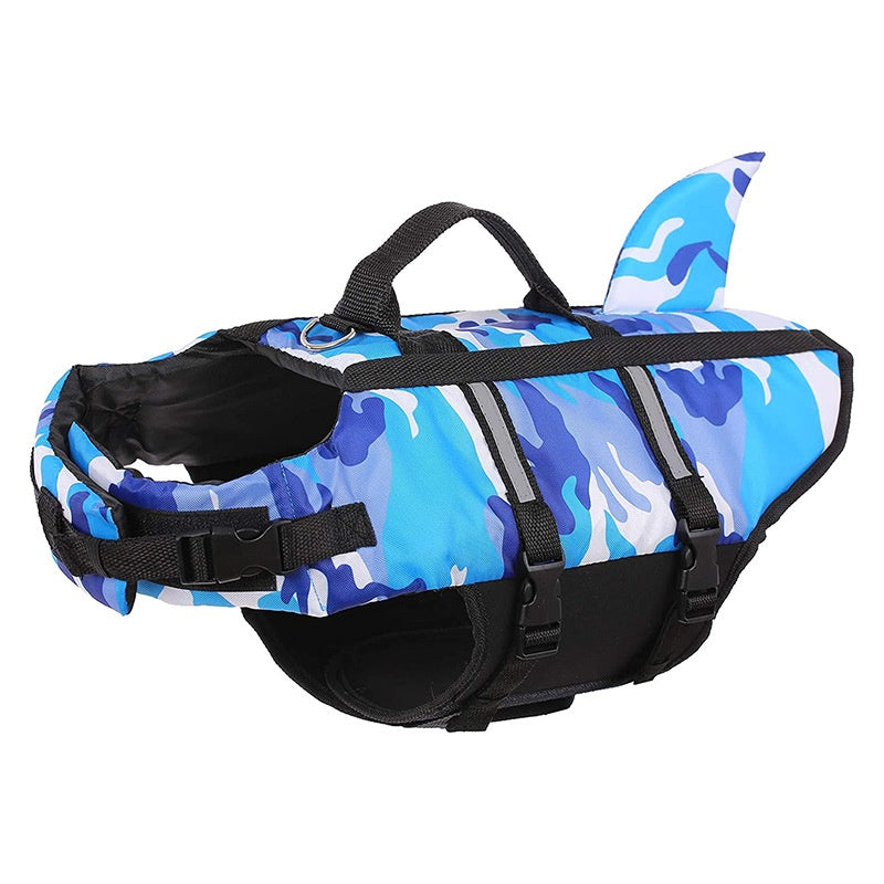 Pet Camouflage Swimming Life Jacket Safety Vest