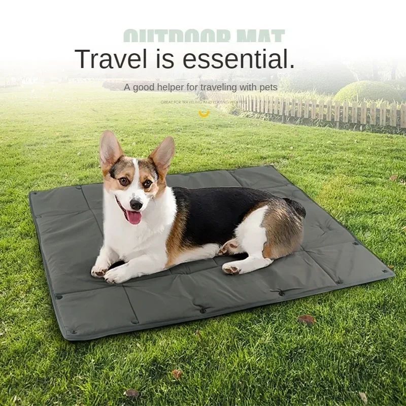 Portable 3-In-1 Pet Travel Bed Carrier Mat Cushion