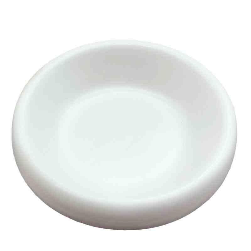 Solid Wood Stand Ceramic Pet Feeding Bowl Set