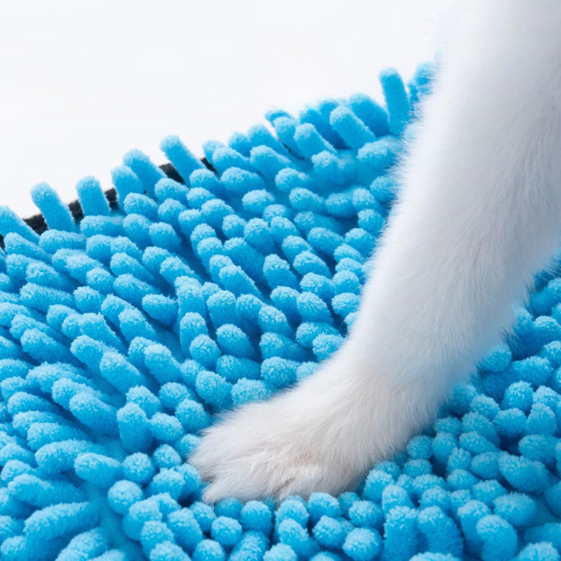 Absorbent Pet Bath Towel Microfiber Quick Drying Wrap