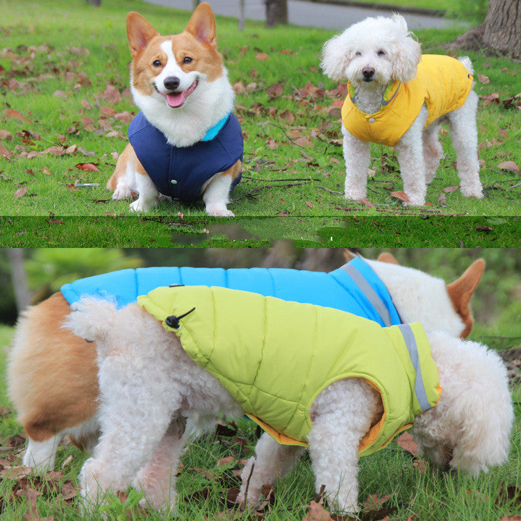 Thick Waterproof Reflective Outdoor Jacket For Pets