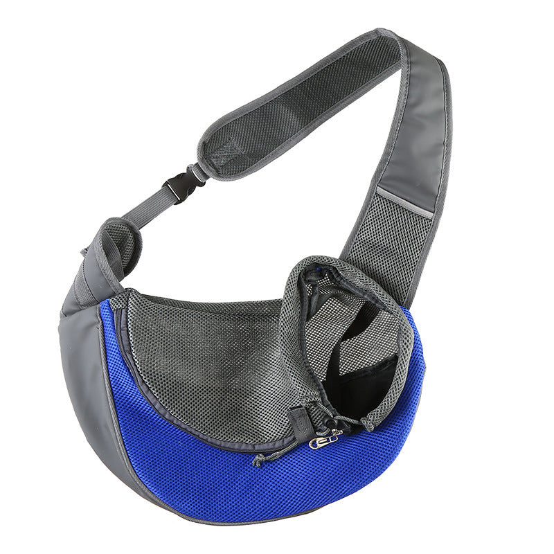 Pet Mesh Oxford Travel Carrier Shoulder Tote Bag