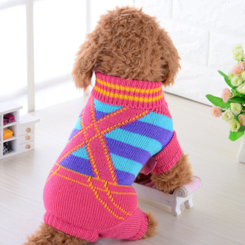 Pet Warm Knit Sweater