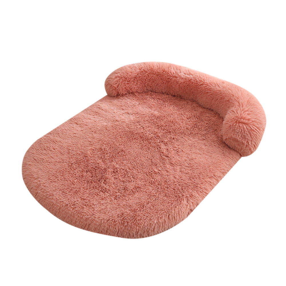 Plush Warm Pet Bed Soft Cushion Doghouse Style
