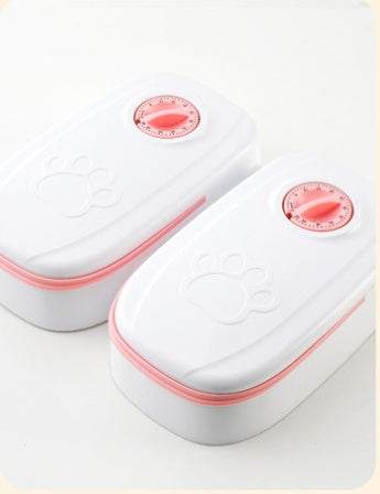 Smart Automatic Pet Feeder With Timer And Steel Bowl
