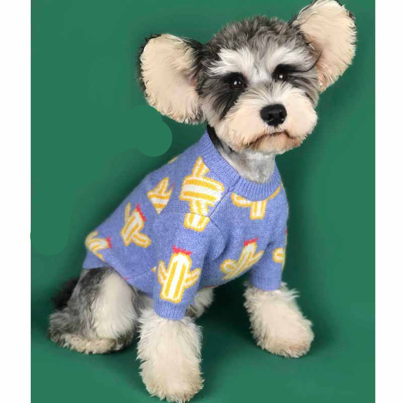 Cactus Style Knitted Sweater For Pets