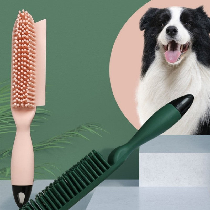 Pet Hair Remover Grooming Brush Massage Comb Lint Collector