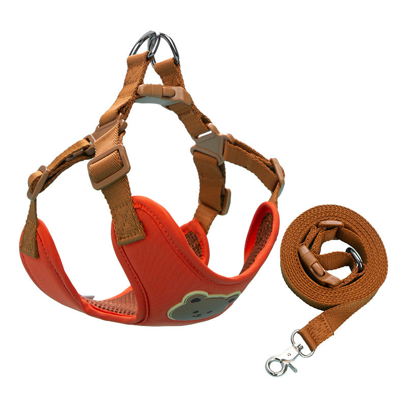 Outdoor Pet Leash Strap For Secure Walking Control