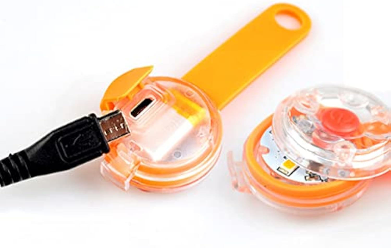 Luminous Pet Safety Pendant For Night Walking Leash Decor