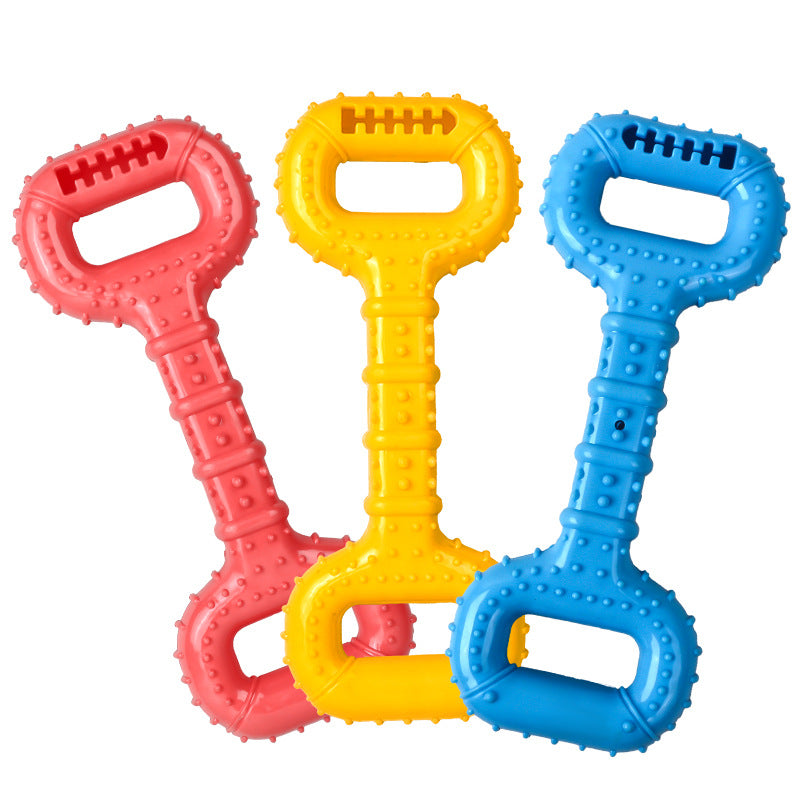 Pet Bone Chew Toy Long Lasting Interactive Teething