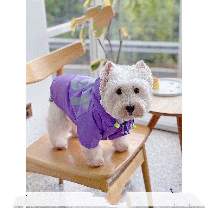 Winter Cotton Padded Warm Jacket For Pets