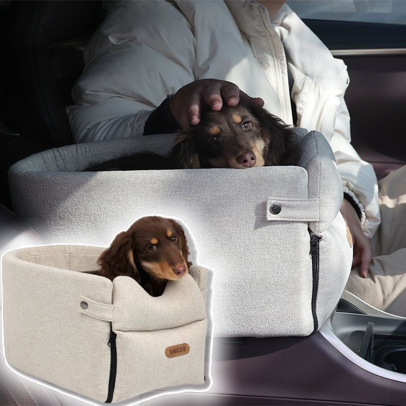 Pet Portable Car Seat Safety Travel Carrier Bed