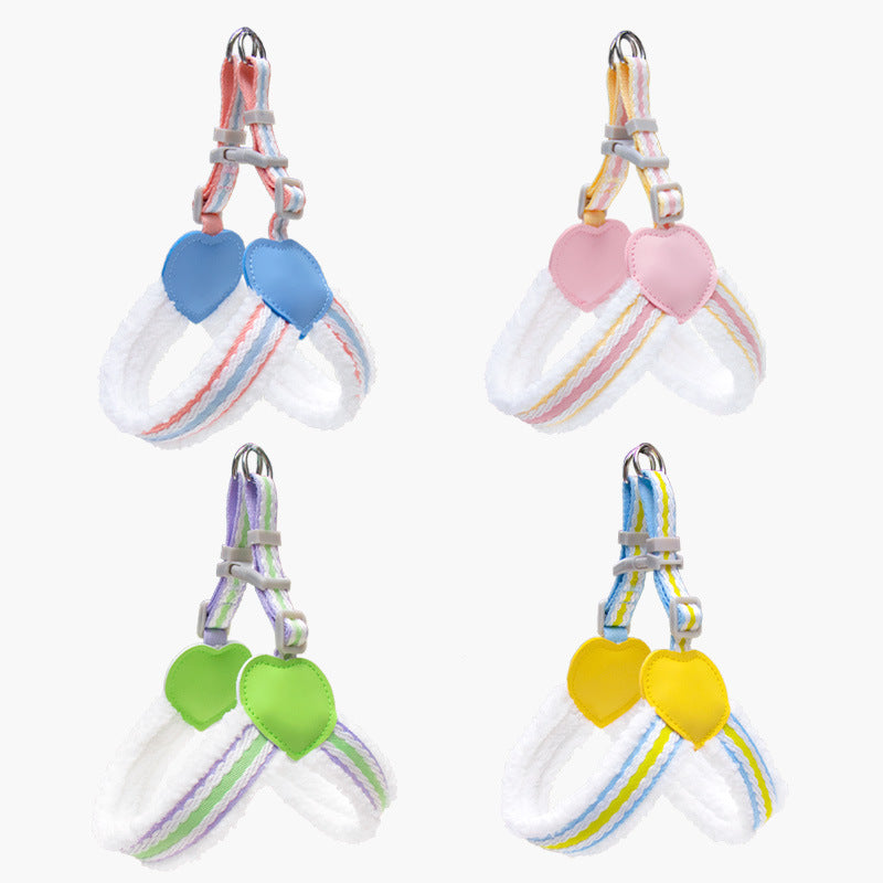 Breathable Pet Chest Vest Leash For Small And Medium Pets