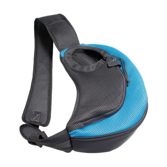 Pet Mesh Oxford Travel Carrier Shoulder Tote Bag