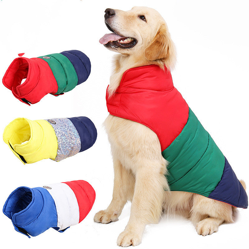 Pet Thickened Warm Water Repellent Winter Jacket