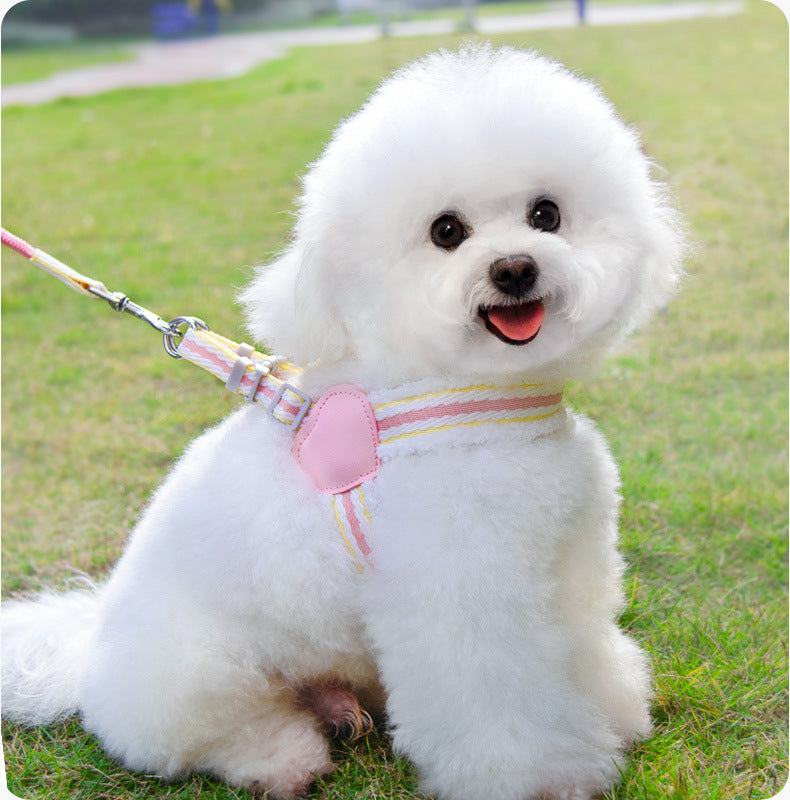 Breathable Pet Chest Vest Leash For Small And Medium Pets