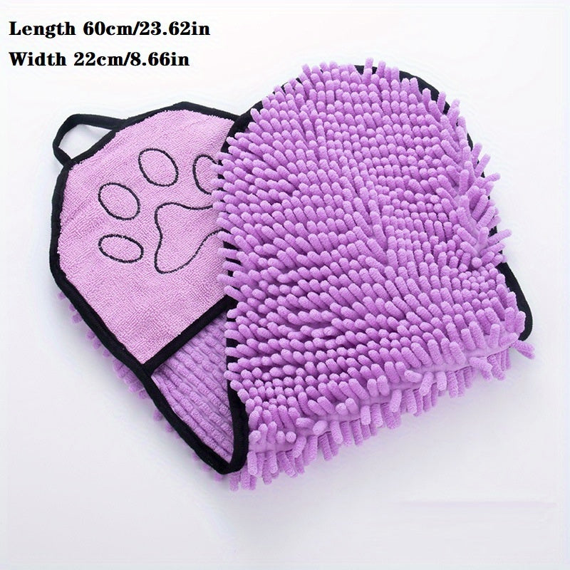 Absorbent Pet Bath Towel Microfiber Quick Drying Wrap