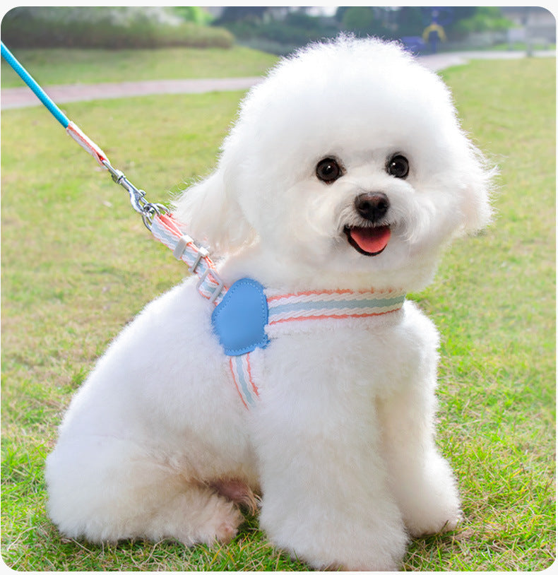 Breathable Pet Chest Vest Leash For Small And Medium Pets