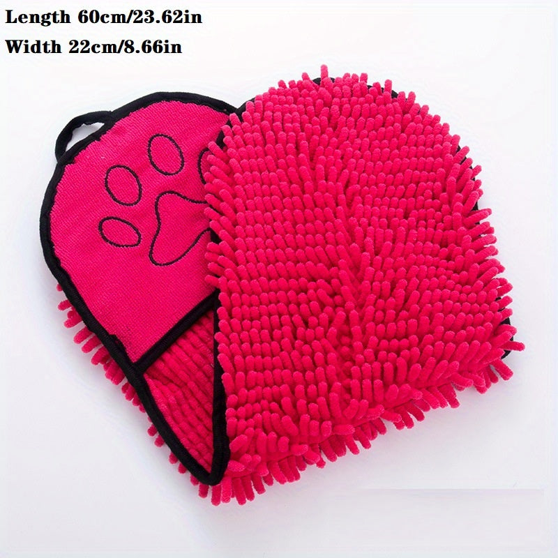 Absorbent Pet Bath Towel Microfiber Quick Drying Wrap