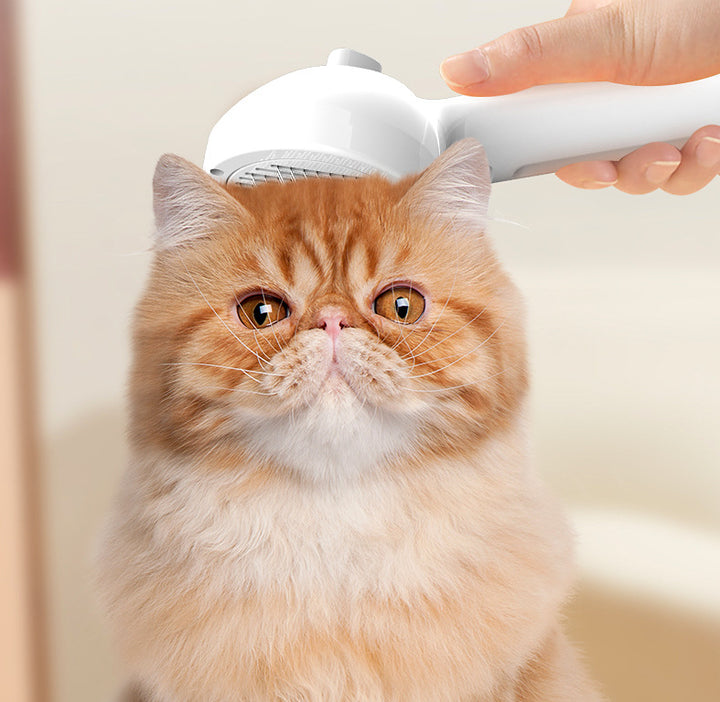 Pet Self Cleaning Grooming Comb Mist Humidifier Brush