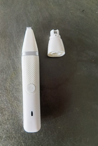 Dual Purpose Pet Nail Polisher And Hair Trimmer Grooming Tool