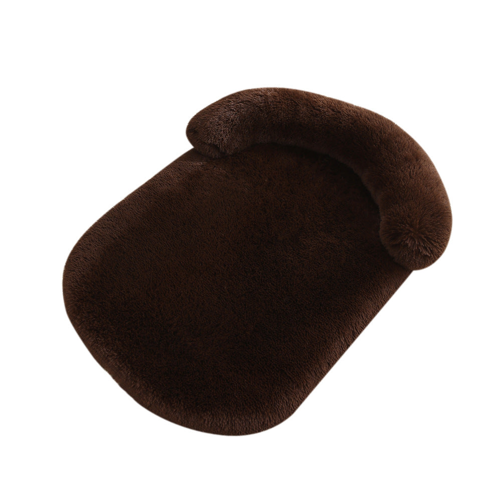 Plush Warm Pet Bed Soft Cushion Doghouse Style