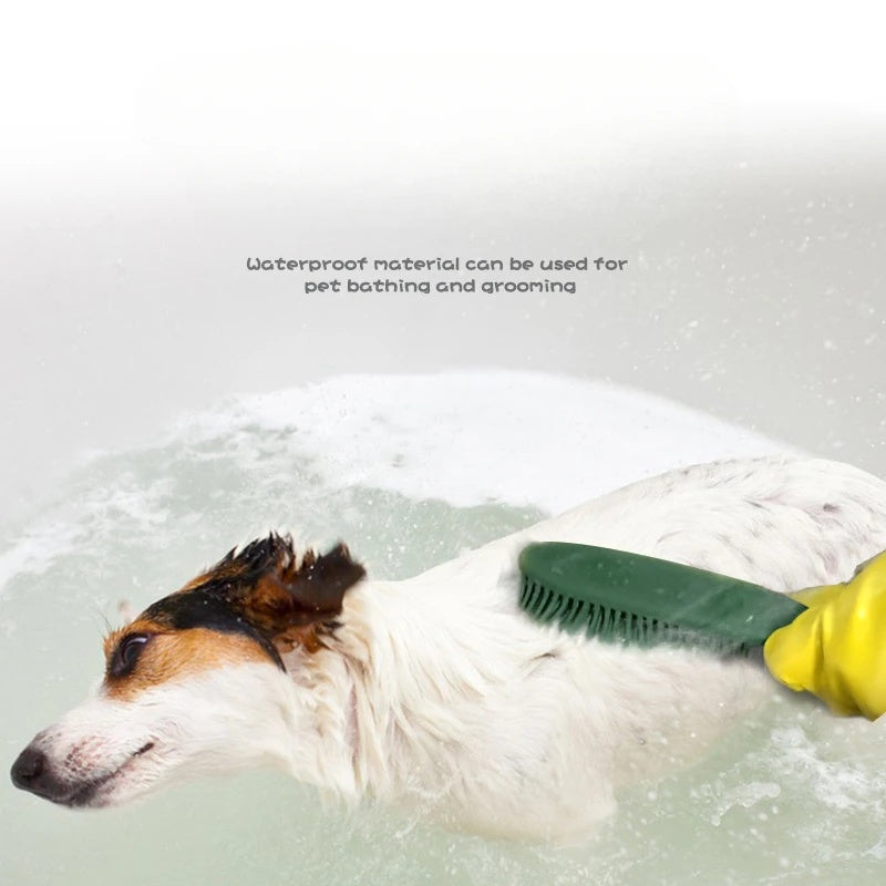 Pet Hair Remover Grooming Brush Massage Comb Lint Collector