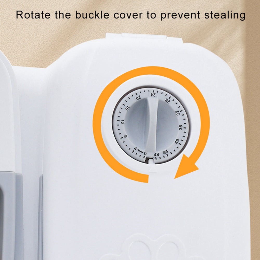 Smart Automatic Pet Feeder With Timer And Steel Bowl