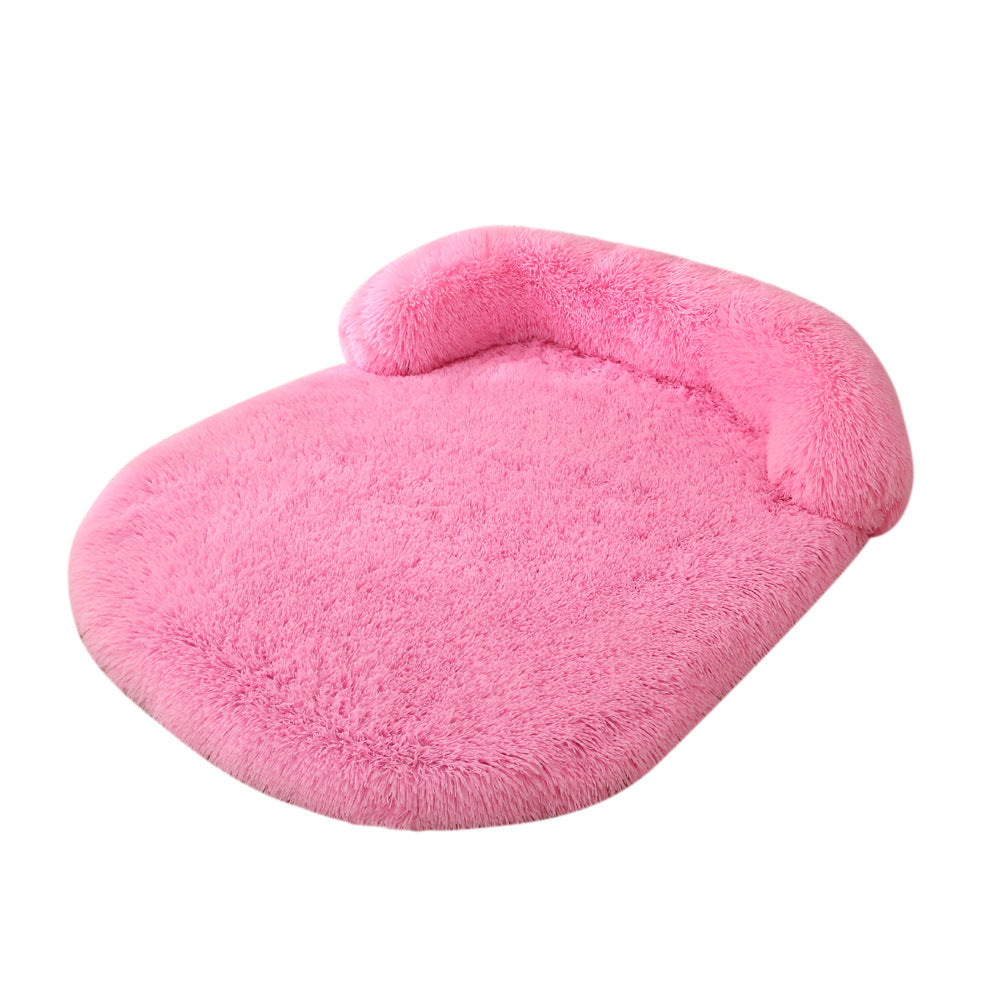 Plush Warm Pet Bed Soft Cushion Doghouse Style