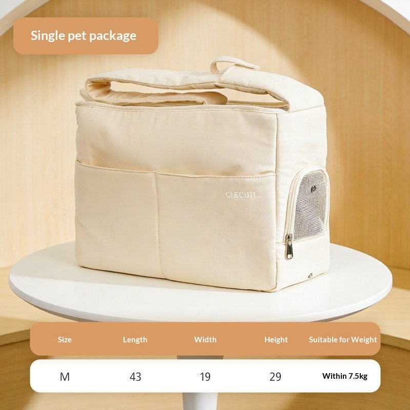 Portable Pet Travel Carrier For Outdoor Use
