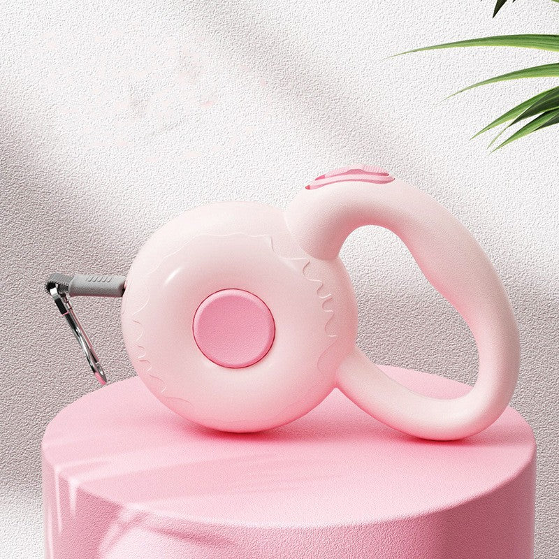 Reflective Retractable Pet Leash With Durable Rope