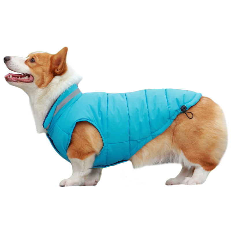 Thick Waterproof Reflective Outdoor Jacket For Pets