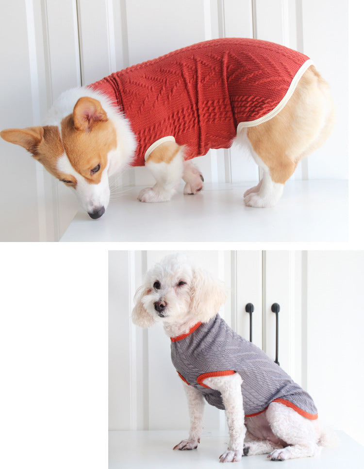 Pet Vintage Twist Knit Sweater