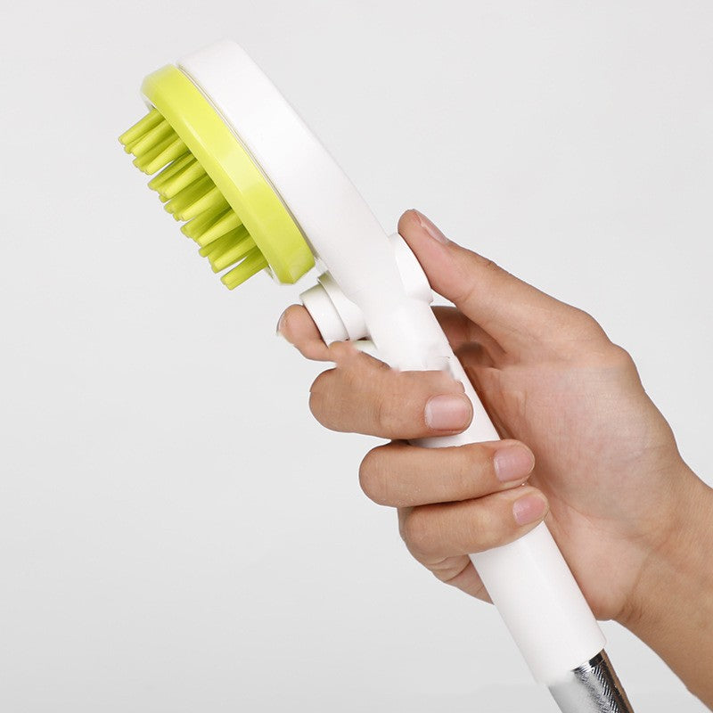 Pet Bath Massage Comb Brush With Shower Head